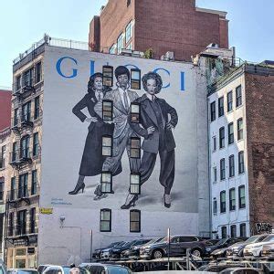 gucci wall art soho|gucci new york city.